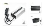 PFC 58.4V 5A 6A Lithium Battery Charger For 48V E Motorcycle / Battery Trickle
