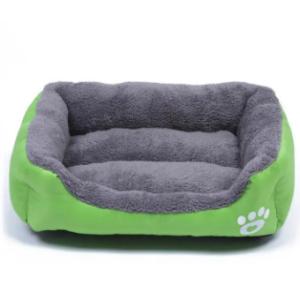 Quality Polyester Pet Crate Bed Sofa Solid Plush Dog Bed wholesale