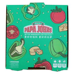 Quality Environmental Pizza Box Style Packaging , Paper Box Packaging For Food wholesale