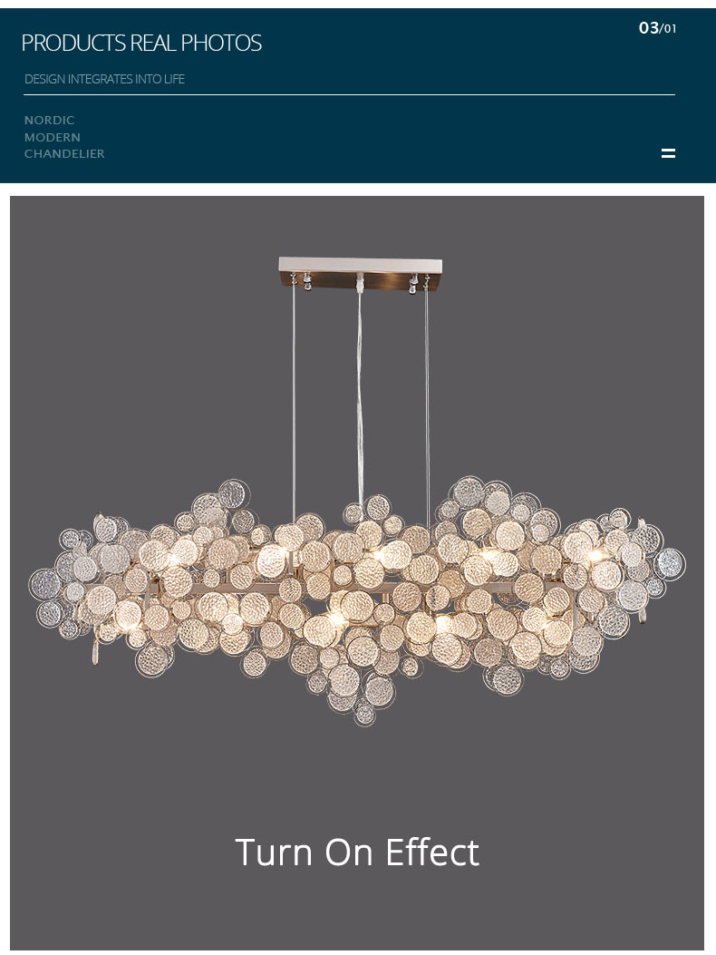 Modern Luxury Crystal Chandelier Creative personality designer Chandelier（WH-MI-462)