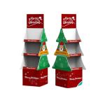 cardboard book paperboard floor display stand cardboard shipper display
