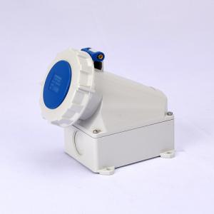 Quality 220V IP67 Single Phase Copper Industrial Power Socket Dampproof wholesale
