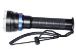 Black Profession Diving Led Flashlight 7 CREE XM - L2 6500K 5500LM
