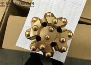 Quality 90 Mm 3 9/16 Inch DTH Hammer Drill Bits For Rock , Down The Hole Drilling Tools wholesale