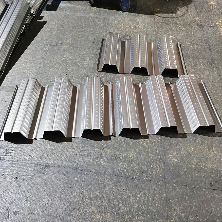 3Ph Floor Metal Deck Forming Machine Glazed Roll