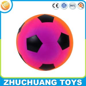 Quality colored paint plastic inflatable soccer balls wholesale wholesale