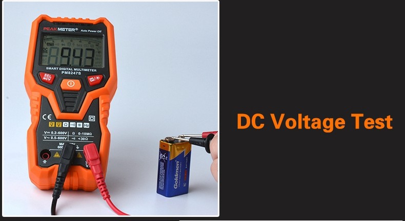 Automatic Auto Range Digital Multimeter Data Hold Electric Current Tester