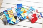 Colorful design knitted terry cotton boys socks in high quality