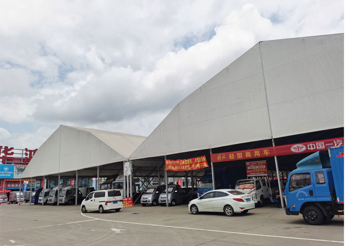 Solid Walls Large Clear 45m Outdoor Event Tent For Warehouse