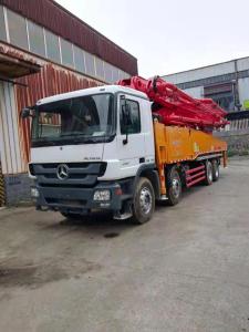 Quality Sany 52 Meter Benz 2012 Year Used Concrete Pump Truck For Construction wholesale