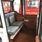 Closed Electric Tekerlekli 2.45m 0.38t Cabin Tricycle