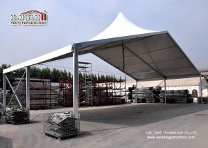 Quality White High Peak Tents Wind Resistant , Custom Party Dome Tent wholesale