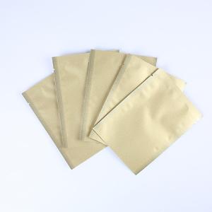 Quality Mylar Snack Nuts 60mic Three Side Seal Pouch Gravure Printing wholesale