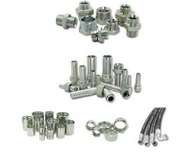 OEM Stainless Steel Durable Hydraulic Tube Fitting Hydraulic Hose Fitting