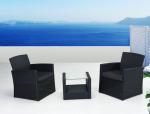 outdoor rattan sofa set