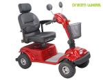 Four Wheel Motorised Mobility Scooter 600W 105kg Polyurethane Adjustable Seat