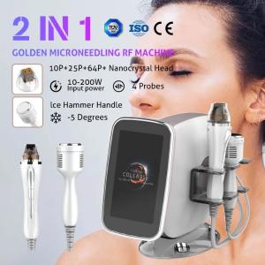 Quality Portable Skin Tightening Fractional Rf Microneedle Machine Gold Micro Needle Equipment With Radio Frequency For Wrinkles Removal wholesale