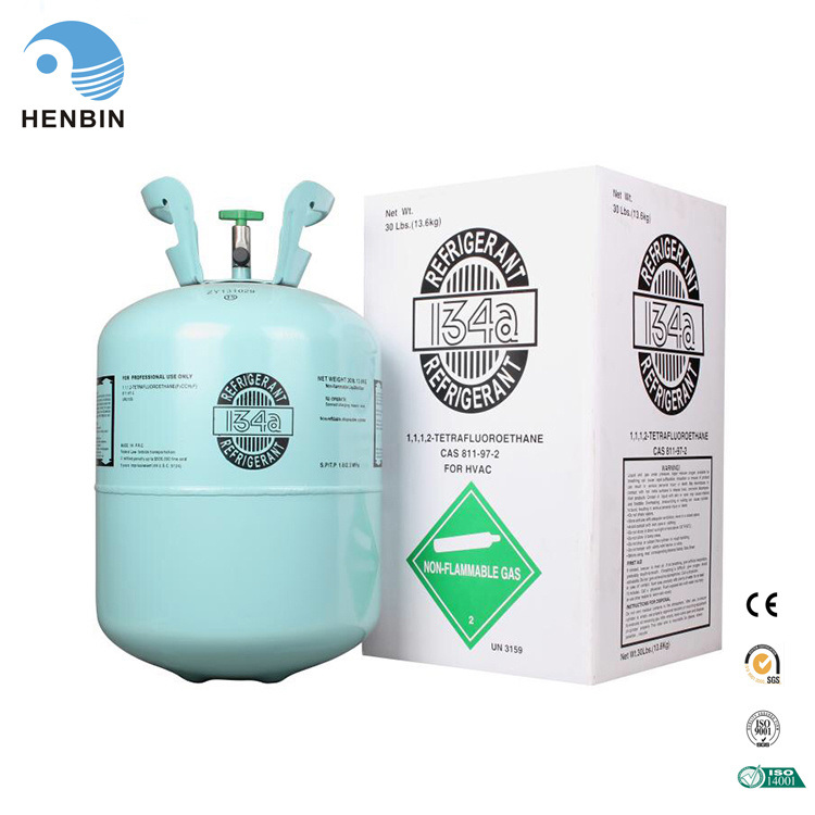 Recyclable Cylinder Wholesale R134A Air Conditioner Use Refrigerant Gas
