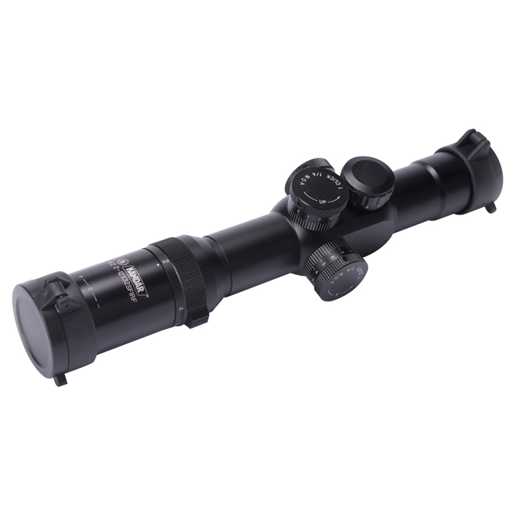 Aluminium Alloy 2-12x32 Tactical Hunting Scope with Red and Green Reticle Waterproof
