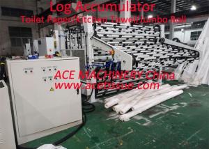 Quality High Speed Fully Automatic Log Accumulator For Bathroom Tissue Roll 150mm Diameter wholesale