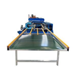 Quality Auto Change Size PU Liner Steel Profile Roof Sheet Roll Forming Machine For 0.3-0.8mm wholesale