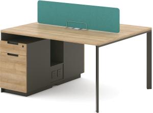 Quality Melamine Board Office Table Cubicle Partition 1.2M / 1.4M wholesale