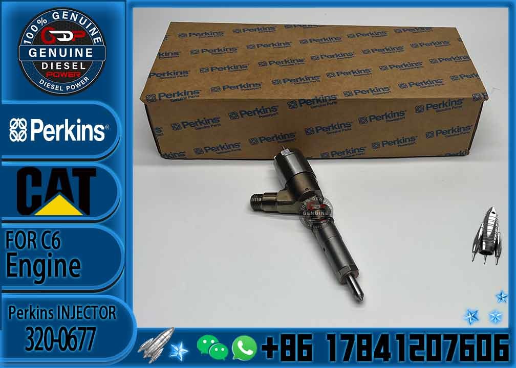 Excavator Parts CAT E 320D 323D c4.4 C6.6 Engine Fuel Injector 32F61-00062 10R-7671 320-0677