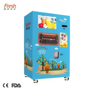 Quality freshness summer orange squeezer vending machine fresh fruit juice vending machine wholesale