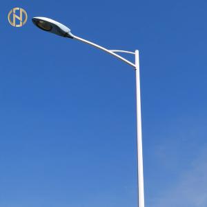 Quality Galvanized Street Light Pole 7M Street Lamp Pole Customized Height wholesale