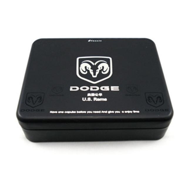 Matt Color Printed Mini Tin Cans With Custom Logo , Tinplate Material Box