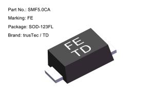Quality 5V 12v SMD Tvs Diode Esd Protection 200W SMF5.0 THRU SMF170 SOD 123FL wholesale