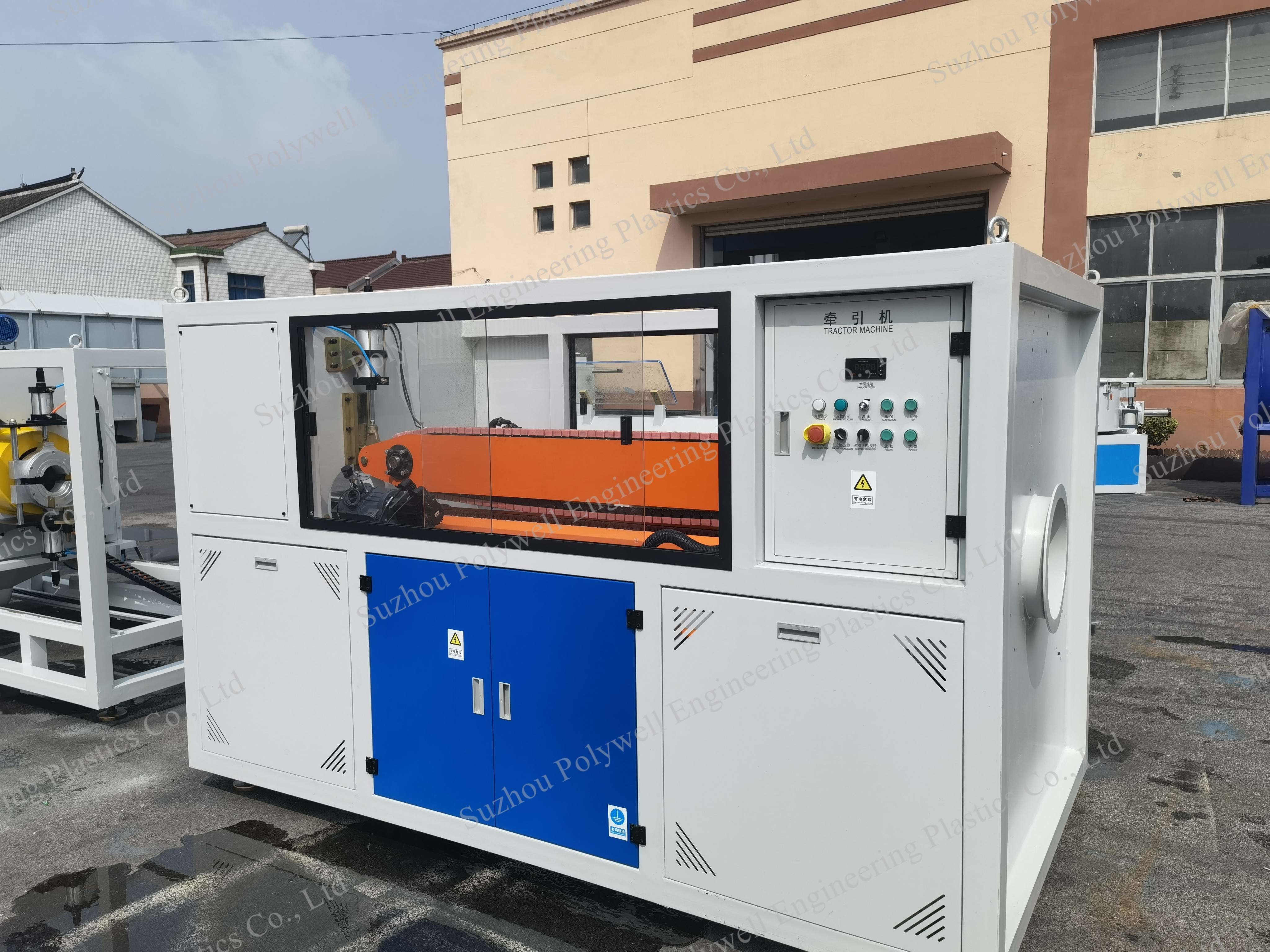 Plastic Water UPVC CPVC PVC Pipe Hose Tube Corrugated Pipe Water Supply Pipe Extruder Extrusion Production