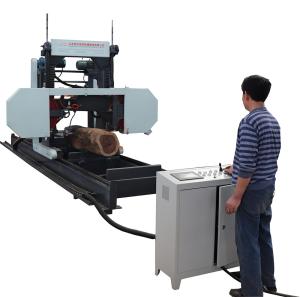 Quality Quality Horizontal Wood Portable Band Saw Sawmill Log Sawing Machine wholesale