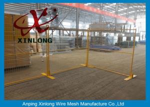 Quality Portable Chain Link Fence , Temporary Wire Fencing Metal Iron Material wholesale