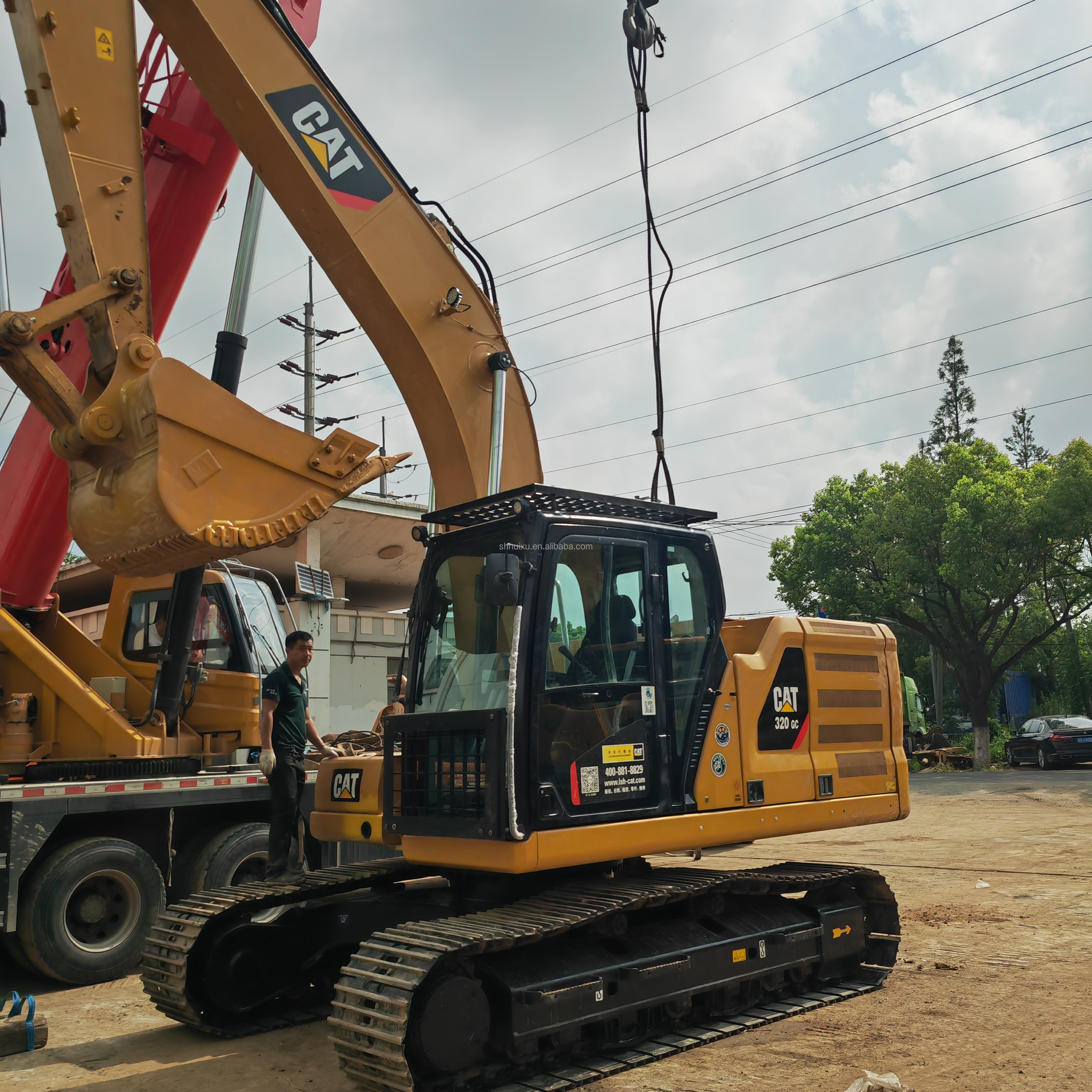 Excavators used CAT 320GC second hand digger used machinery other construction machinery concrete machinery