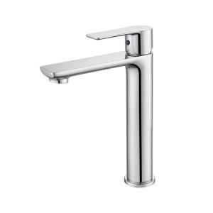 Quality Extended Brass Basin Mixer Faucet Bathroom Wash Basin Faucets Chrome wholesale