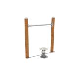 Colorful Galvanized Pipe Gym Fitness Equipment With SS304 Screws