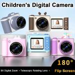 Instant Print Kids Camera 1080P HD Video Camera Print Toy Age 3+ Girl Christmas