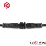 LED Light 3 Poles PVC Waterproof Circular Connector