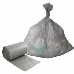 Quality 40 % Bio Based Biodegradable Disposable Bags 1 Or 2 Color Printing Anti Corrosion wholesale