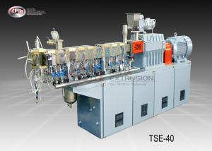 Quality Black And White Master Batch Manufacturing Machine / Masterbatches Twin Extruder Machine wholesale