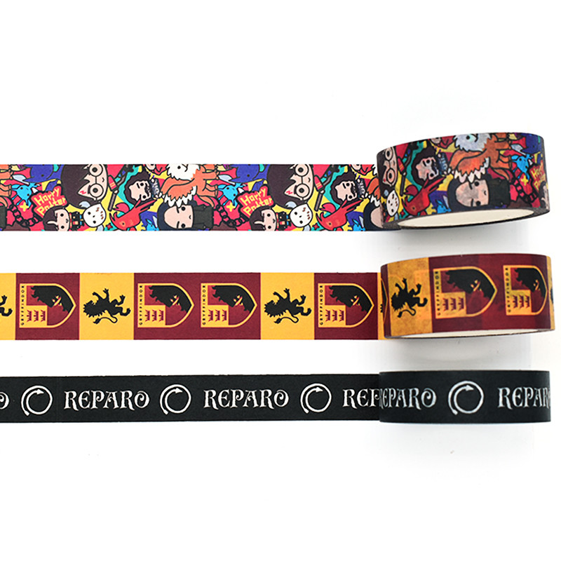 Anti UV Colorful Art Design Width 30mm Decorative Washi Tape