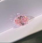 Loose Lab Made Diamonds Lab Grown Diamond Pink CVD Diamond Prime Source Oval