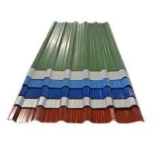 Quality Galvanized 600-1500mm Colour Coated Roofing Sheets 15-35 Microns wholesale