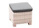 7 Seats 1.2mm Thickness Aluminum Tube Garden Rattan Sectional Sofa