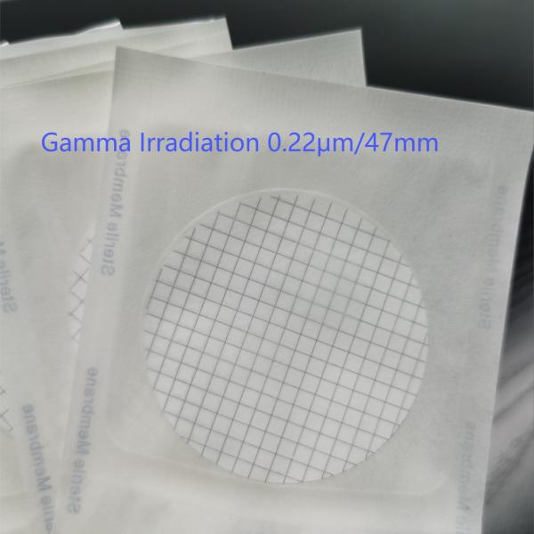 0.22um 47mm Sterile MCE CN-CA Microporous Filter Membrane For Microbial Limit