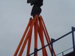 300t Endless Lifting Slings , Polyester Round Slings Ce / Gs Certificate