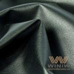 Harmless Dark Green PU Vinyl Leather For Shoes Lining