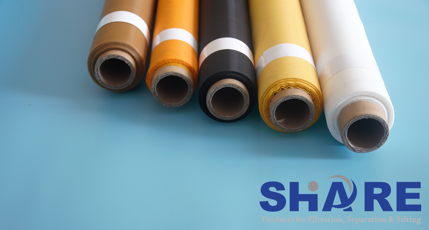 Width 127cm Length 30m DDP Polyester Printing Mesh