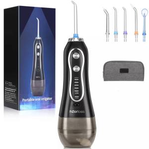 Quality 5 Modes Cordless Oral Irrigator , Ipx7 Waterproof Rechargeable Water Flosser wholesale